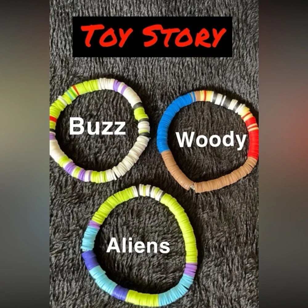 Toy Story bracelets handmade😊 - Picture 1 of 3